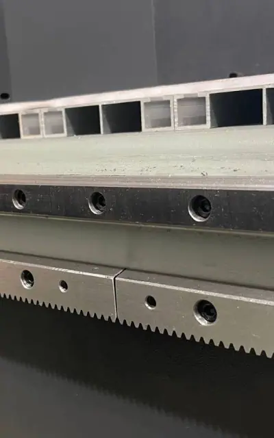 dual gear rack driving system 2